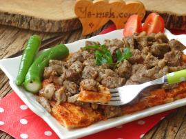 Pideli Etli Kebap