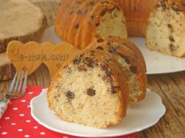 Damla Çikolatalı Cevizli Kek