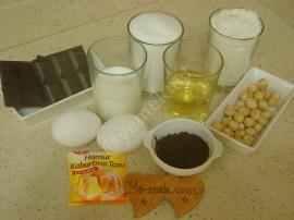 Fındıklı Çikolatalı Kek