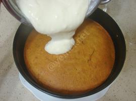 Muhallebili Havuçlu Kek