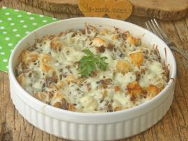 Fırında Kaşarlı Et Sote