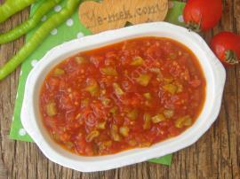 Kışlık Konserve Menemen