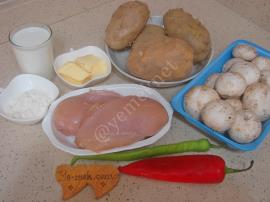 Tavuklu Patates Oturtma