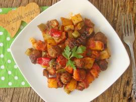 Fırında Sebzeli Köfte