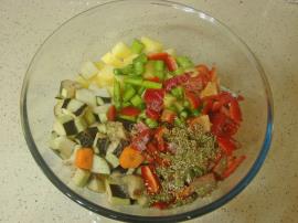 Fırında Sebzeli Köfte