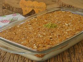 Kadayıflı Muhallebi Tatlısı