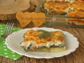 Patatesli Ispanak Graten