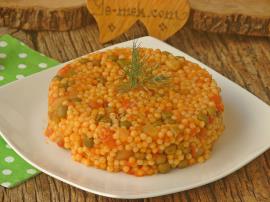 Sebzeli Kuskus Pilavı