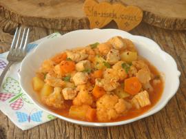 Tavuklu Karnabahar Yemeği