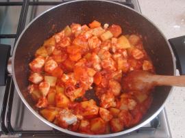 Tavuklu Karnabahar Yemeği