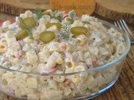 Yoğurtlu Makarna Salatası