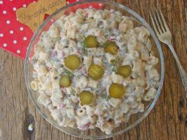 Yoğurtlu Makarna Salatası