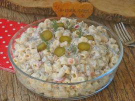 Yoğurtlu Makarna Salatası