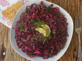 Mor Lahana Salatası