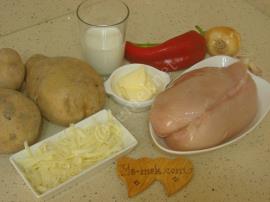 Patates Püreli Tavuk Sote