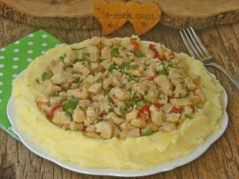 Patates Püreli Tavuk Sote