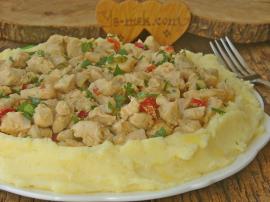 Patates Püreli Tavuk Sote