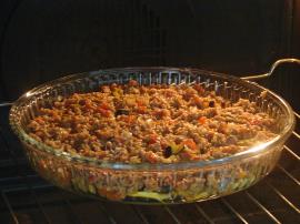 Patlıcanlı Patatesli Musakka