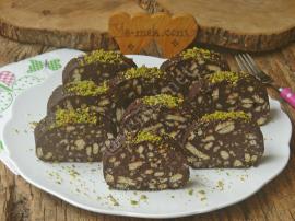 Üç Malzemeli Mozaik Pasta