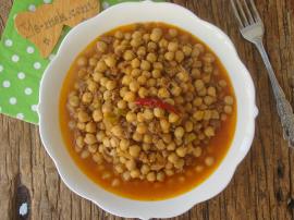 Kıymalı Nohut Yemeği