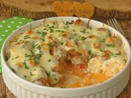 Fırında Karnabahar Yemeği