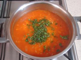 Sebzeli Arpa Şehriye Çorbası