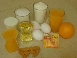 Portakallı Islak Kek