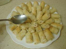 Yufkadan Tavuklu Mantı