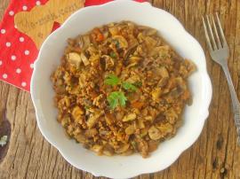 Kıymalı Mantar Sote