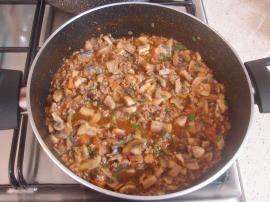 Kıymalı Mantar Sote