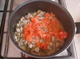 Mantarlı Bulgur Pilavı