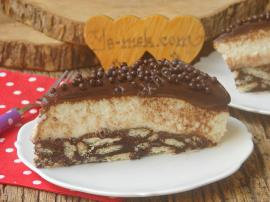 Mozaik Pastalı İrmik Tatlısı