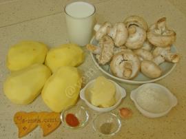 Patatesli Mantar Graten