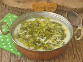 Tel Şehriyeli Yoğurt Çorbası