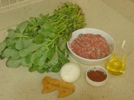 Kıymalı Semizotu Yemeği