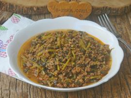 Kıymalı Semizotu Yemeği