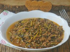 Kıymalı Semizotu Yemeği