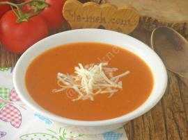 Lokanta Usulü Domates Çorbası