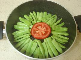 Zeytinyağlı Taze Fasulye Oturtma