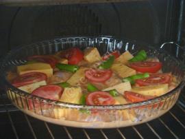 Fırında Soslu Tavuk