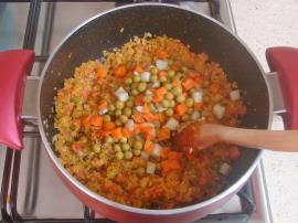 Garnitürlü Bulgur Pilavı