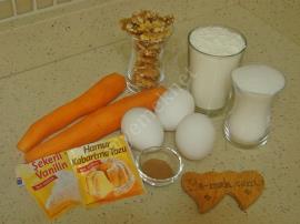 Havuçlu Yağsız Kek