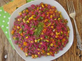 Şalgamlı Pirinç Salatası