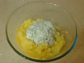 Yoğurtlu Patates Ezmesi