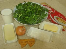 Fırında Beşamel Soslu Ispanaklı Makarna