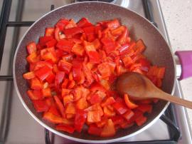 Fırında Peynirli Biber