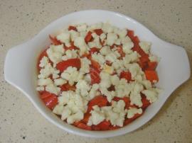 Fırında Peynirli Biber