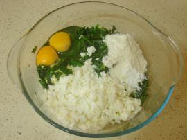 Fırında Peynirli Ispanak