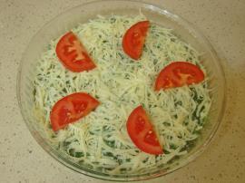 Fırında Peynirli Ispanak