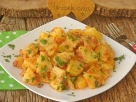 Kahvaltılık Soslu Patates